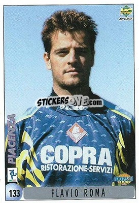 Sticker Flavio Roma - Calcio 1999-2000 n. 133 - Mundicromo