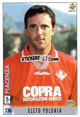Sticker Cleto Polonia - Calcio 1999-2000 n. 136 - Mundicromo