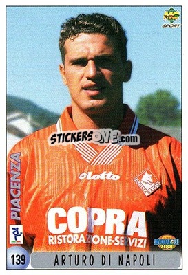Figurina Arturo Di Napoli - Calcio 1999-2000 - Mundicromo