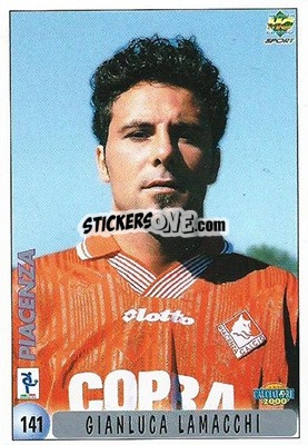 Cromo Gianluca Lamacchi - Calcio 1999-2000 - Mundicromo