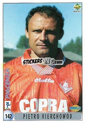 Sticker Pietro Vierchowod - Calcio 1999-2000 n. 142 - Mundicromo