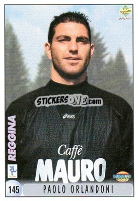 Cromo Paolo Orlandoni - Calcio 1999-2000 - Mundicromo