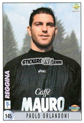 Cromo Paolo Orlandoni - Calcio 1999-2000 n. 145 - Mundicromo