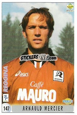 Sticker R. Baronio / A. Mercier - Calcio 1999-2000 n. 147 - Mundicromo