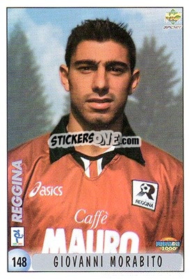 Sticker Giovanni Morabito - Calcio 1999-2000 n. 148 - Mundicromo
