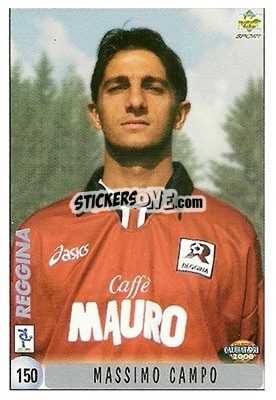 Cromo Massimo Campo - Calcio 1999-2000 n. 150 - Mundicromo