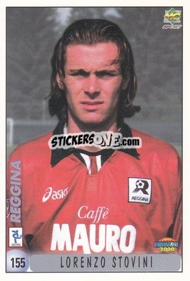 Sticker L. Stovini / A. Iannuzzi - Calcio 1999-2000 n. 155 - Mundicromo