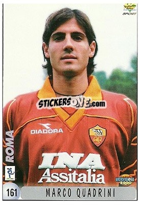 Sticker M. Quadrini / M. Assuncao - Calcio 1999-2000 n. 161 - Mundicromo