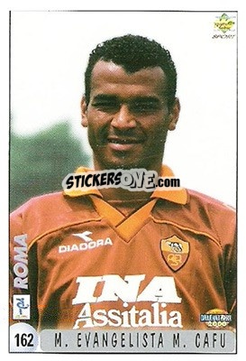 Sticker Cafu / A. Rinaldi - Calcio 1999-2000 n. 162 - Mundicromo
