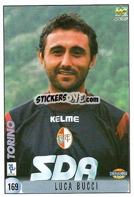 Sticker G. Comotto / L. Bucci - Calcio 1999-2000 n. 169 - Mundicromo