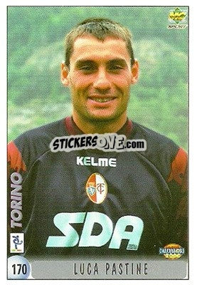 Sticker L. Pastine / M. Lantz - Calcio 1999-2000 n. 170 - Mundicromo