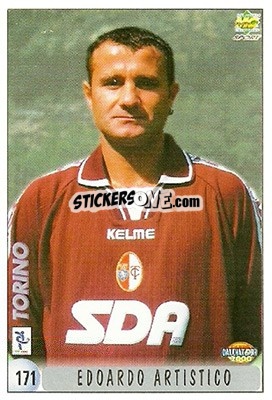 Sticker E. Artistico / G. Lentini - Calcio 1999-2000 - Mundicromo