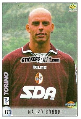Sticker M. Bonomi / G. Mendez - Calcio 1999-2000 - Mundicromo
