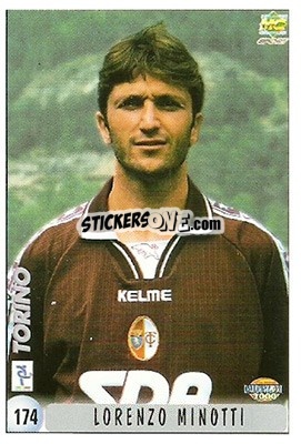 Sticker M. Brambilla / L. Minotti - Calcio 1999-2000 n. 174 - Mundicromo