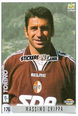 Sticker M. Crippa / A. Scarchilli - Calcio 1999-2000 n. 176 - Mundicromo