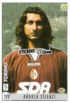 Sticker A. A. Cruz / A. Silenzi - Calcio 1999-2000 n. 177 - Mundicromo