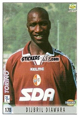 Sticker D. Diawara / V. Sommese - Calcio 1999-2000 - Mundicromo