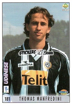Sticker L. Turci / T. Manfredini - Calcio 1999-2000 n. 181 - Mundicromo