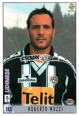 Figurina M. Bedin / R. Muzzi - Calcio 1999-2000 - Mundicromo