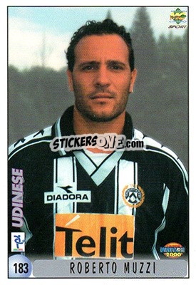 Sticker M. Bedin / R. Muzzi - Calcio 1999-2000 n. 183 - Mundicromo