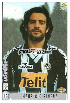 Sticker V. Bertotto / M. Pineda - Calcio 1999-2000 - Mundicromo