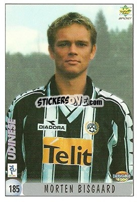 Sticker M. Bisgaard - Calcio 1999-2000 n. 185 - Mundicromo