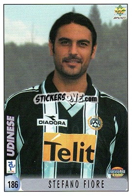 Sticker S. Fiore / P. Poggi - Calcio 1999-2000 - Mundicromo
