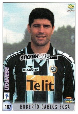 Sticker M. Gargo / R. C. Sosa - Calcio 1999-2000 n. 187 - Mundicromo