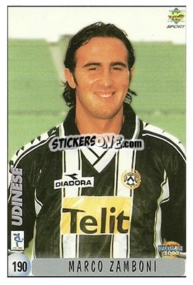 Sticker M. Jorgensen / M. Zamboni - Calcio 1999-2000 n. 190 - Mundicromo