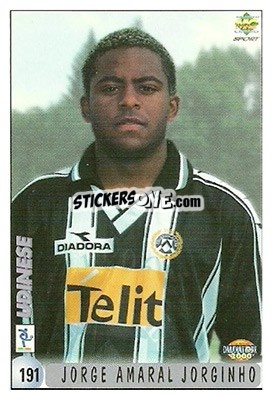 Sticker J. A. Jorginho / R. Berg - Calcio 1999-2000 n. 191 - Mundicromo