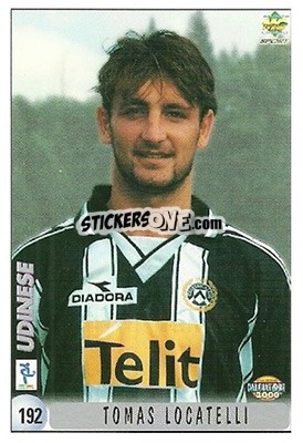 Sticker T. Locatelli / M. Zanchi - Calcio 1999-2000 n. 192 - Mundicromo