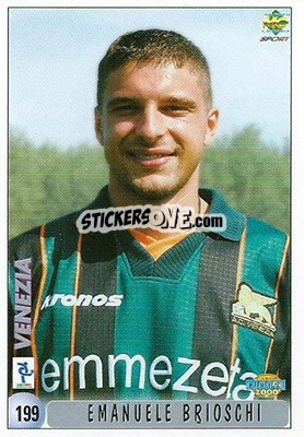 Sticker E. Brioschi / S. Pavan - Calcio 1999-2000 n. 199 - Mundicromo