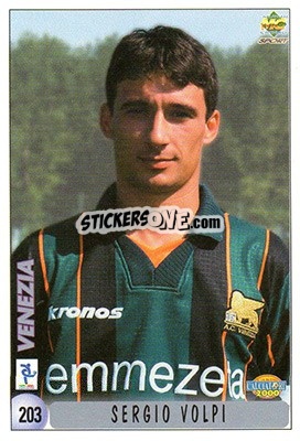 Sticker A. Del Canto / S. Volpi - Calcio 1999-2000 n. 203 - Mundicromo
