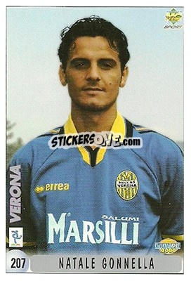 Sticker M. Aglietti / N. Gonnella - Calcio 1999-2000 n. 207 - Mundicromo