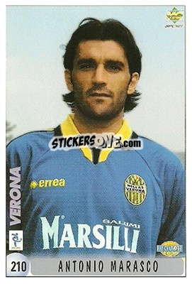 Sticker C. Brocchi / A. Marasco - Calcio 1999-2000 n. 210 - Mundicromo