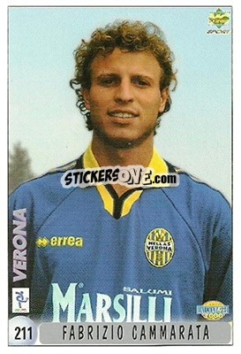 Figurina F. Cammarata / M. Melis - Calcio 1999-2000 - Mundicromo