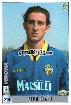 Sticker A. Diana / R. Spehar - Calcio 1999-2000 n. 214 - Mundicromo