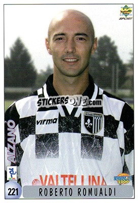 Sticker F. Bega / R. Romualdi - Calcio 1999-2000 n. 221 - Mundicromo