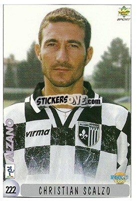 Sticker P. Bravo / C. Scalzo - Calcio 1999-2000 - Mundicromo