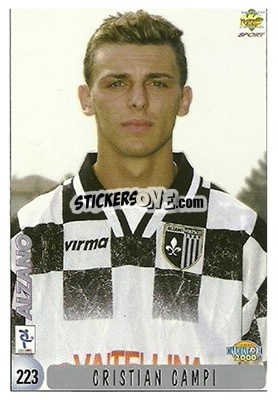 Sticker C. Campi / M. Solimeno - Calcio 1999-2000 n. 223 - Mundicromo