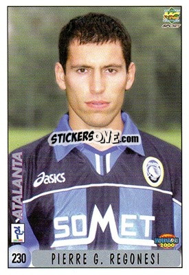 Sticker N. Caccia / P. G. Regonesi - Calcio 1999-2000 - Mundicromo
