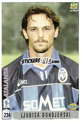 Cromo L. Dundjerski / Checklist - Calcio 1999-2000 n. 234 - Mundicromo