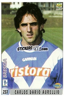 Sticker C. D. Aurellio / M Konzminski - Calcio 1999-2000 n. 237 - Mundicromo