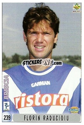 Sticker E. Bonazzoli / F. Raducioiu - Calcio 1999-2000 - Mundicromo