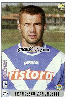 Sticker E. Filippini / F. Zamoncelli - Calcio 1999-2000 - Mundicromo