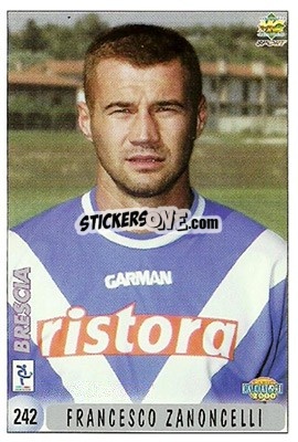 Sticker E. Filippini / F. Zamoncelli - Calcio 1999-2000 n. 242 - Mundicromo