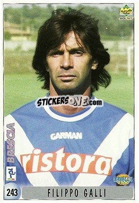 Sticker F. Galli / Checklist - Calcio 1999-2000 - Mundicromo