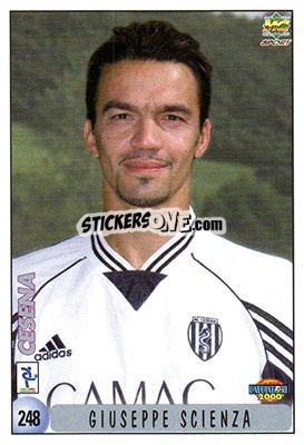 Sticker A. Bianchi / G. Scienza - Calcio 1999-2000 - Mundicromo