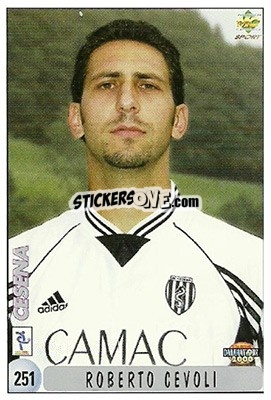 Sticker R. Cevoli / E. Tresoldi - Calcio 1999-2000 n. 251 - Mundicromo