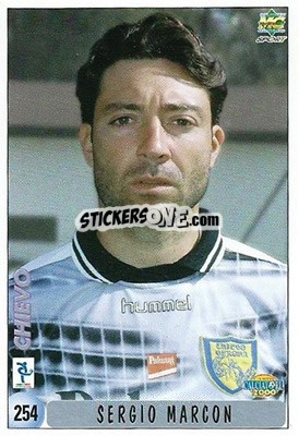 Sticker S. Marcon / E. Franchi - Calcio 1999-2000 n. 254 - Mundicromo